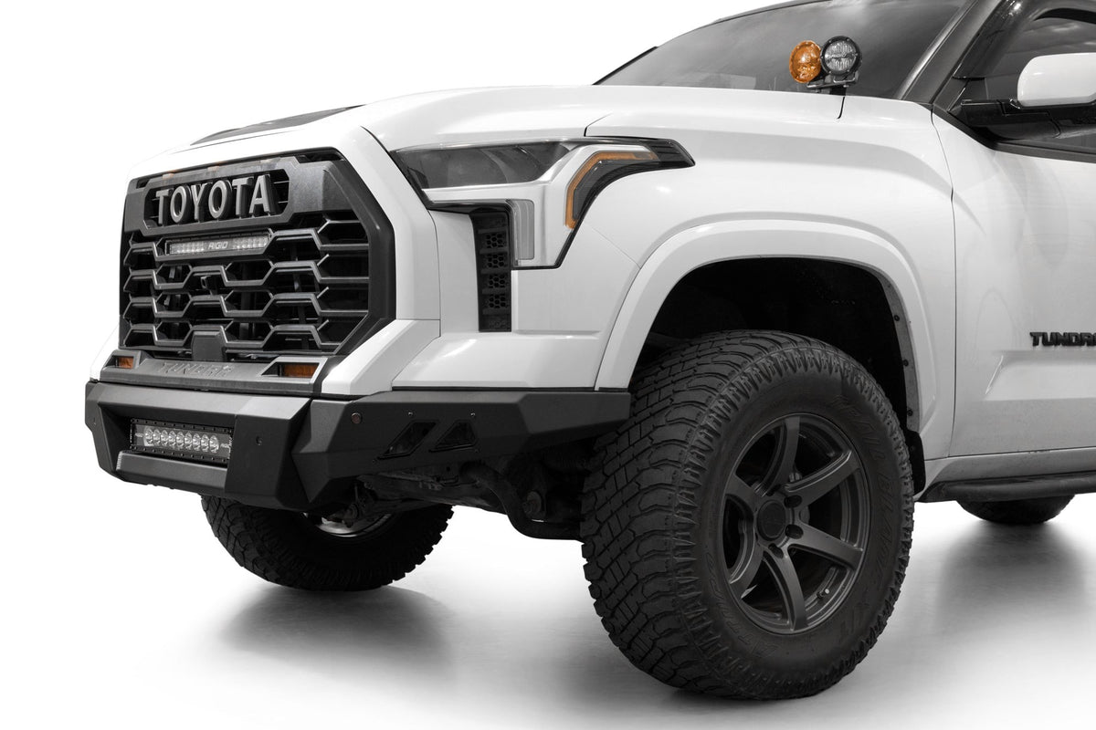 2022-2026 Toyota Tundra Black Label Front Bumper - Addictive Desert Designs F760305080103 - view 3