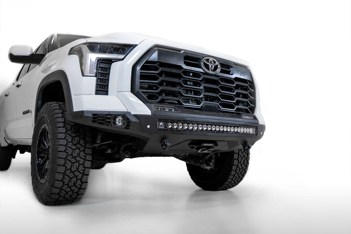 2022-2026 Toyota Tundra Stealth Fighter Front Bumper - Addictive Desert Designs F761191760103 - view 3