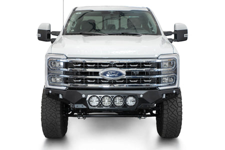 2023-2026 Ford Super Duty F-250 F-350 Bomber Front Bumper Recessed Mounts for 4 Rigid 360 Lights in Center - Addictive Desert Designs F810014110103