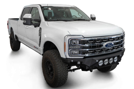 2023-2026 Ford Super Duty F-250 F-350 Bomber Front Bumper Recessed Mounts for 4 Rigid 360 Lights in Center - Addictive Desert Designs F810014110103 - view 8