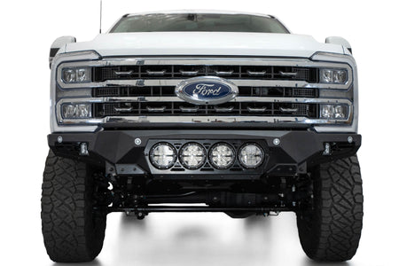 2023-2026 Ford Super Duty F-250 F-350 Bomber Front Bumper Recessed Mounts for 4 Rigid 360 Lights in Center - Addictive Desert Designs F810014110103 - view 9