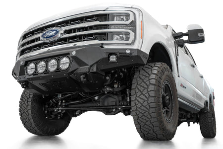 2023-2026 Ford Super Duty F-250 F-350 Bomber Front Bumper Recessed Mounts for 4 Rigid 360 Lights in Center - Addictive Desert Designs F810014110103 - view 10
