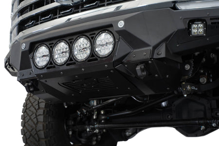 2023-2026 Ford Super Duty F-250 F-350 Bomber Front Bumper Recessed Mounts for 4 Rigid 360 Lights in Center - Addictive Desert Designs F810014110103 - view 11