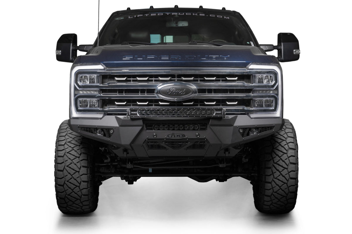 2023-2026 Ford Super Duty Honeybadger Front Bumper - Addictive Desert Designs F810211770103