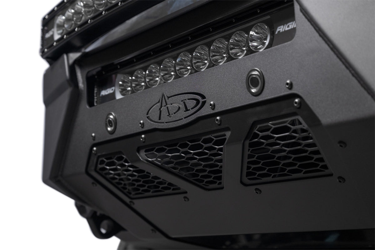 2023-2026 Ford Super Duty Honeybadger Front Bumper - Addictive Desert Designs F810211770103 - view 3