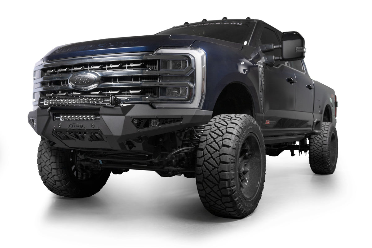 2023-2026 Ford Super Duty Honeybadger Front Bumper - Addictive Desert Designs F810211770103 - view 6