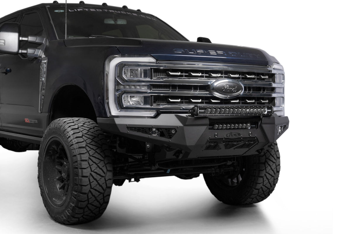 2023-2026 Ford Super Duty Honeybadger Front Bumper - Addictive Desert Designs F810211770103 - view 10