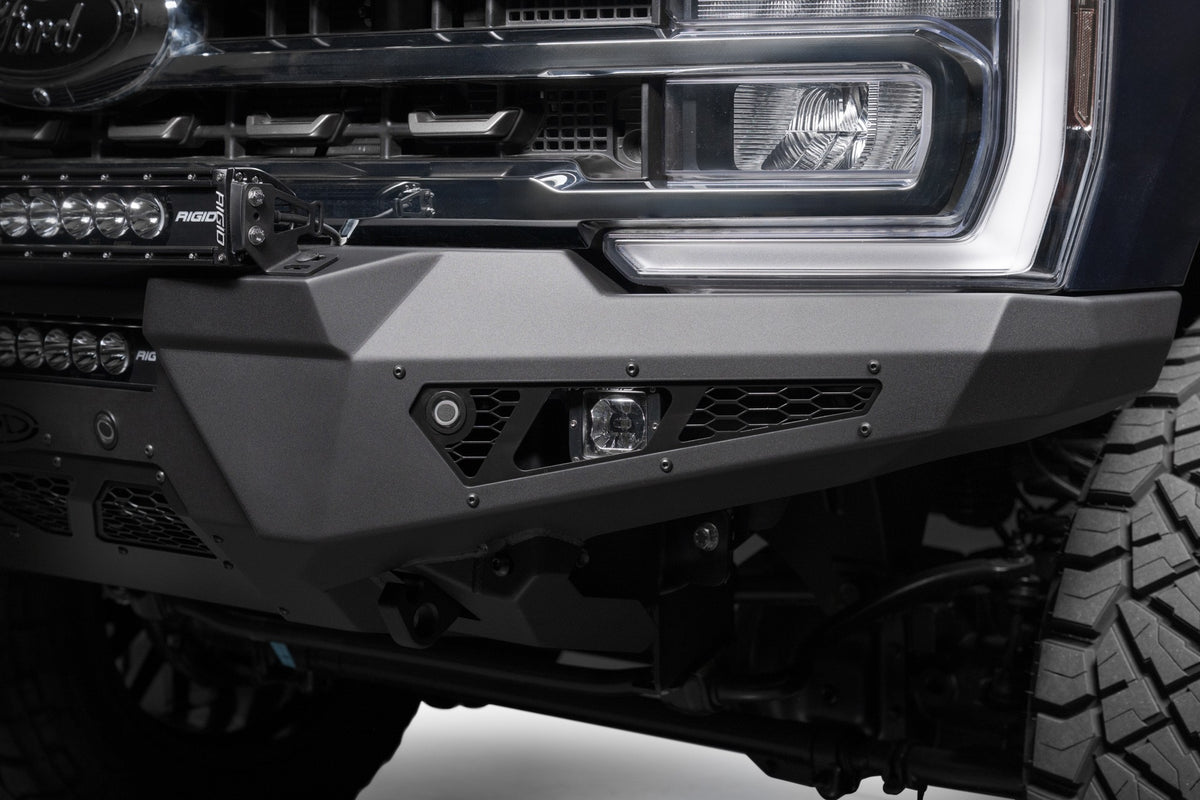 2023-2026 Ford Super Duty HoneyBadger Front Bumper w/ Top Hoop - Addictive Desert Designs F810221770103 - view 7
