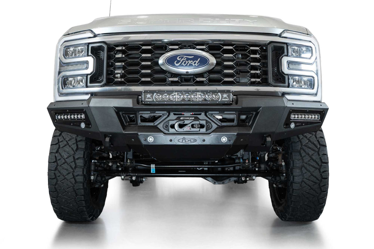 2023-2026 Ford Super Duty F-250 F-350 Phantom Front Bumper - Addictive Desert Designs F810335070103 - view 10