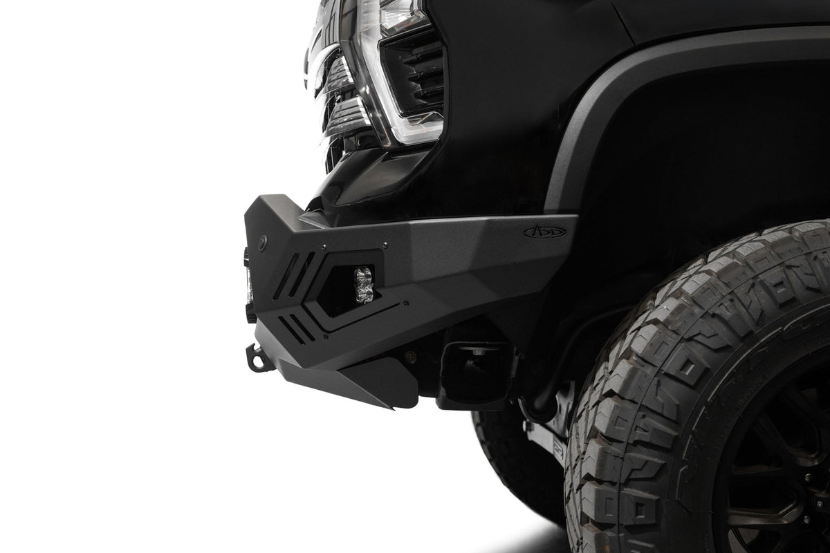 2024-2026 Chevrolet Silverado 2500, 3500 Bomber HD Front Bumper - Addictive Desert Designs F820043500103 - view 3