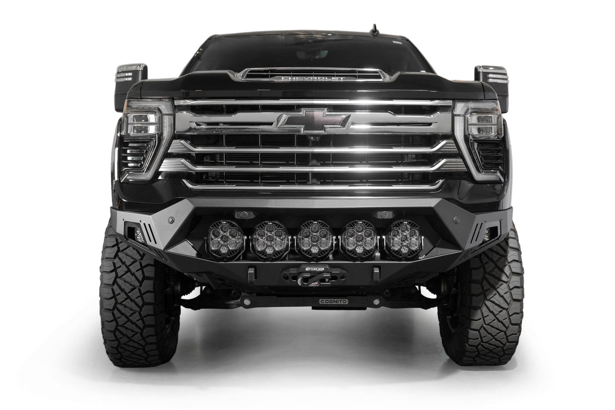 2024-2026 Chevrolet Silverado 2500, 3500 Bomber HD Front Bumper - Addictive Desert Designs F820043500103 - view 7