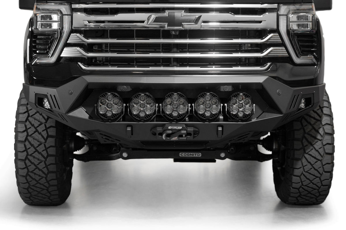 2024-2026 Chevrolet Silverado 2500, 3500 Bomber HD Front Bumper - Addictive Desert Designs F820043500103 - view 8