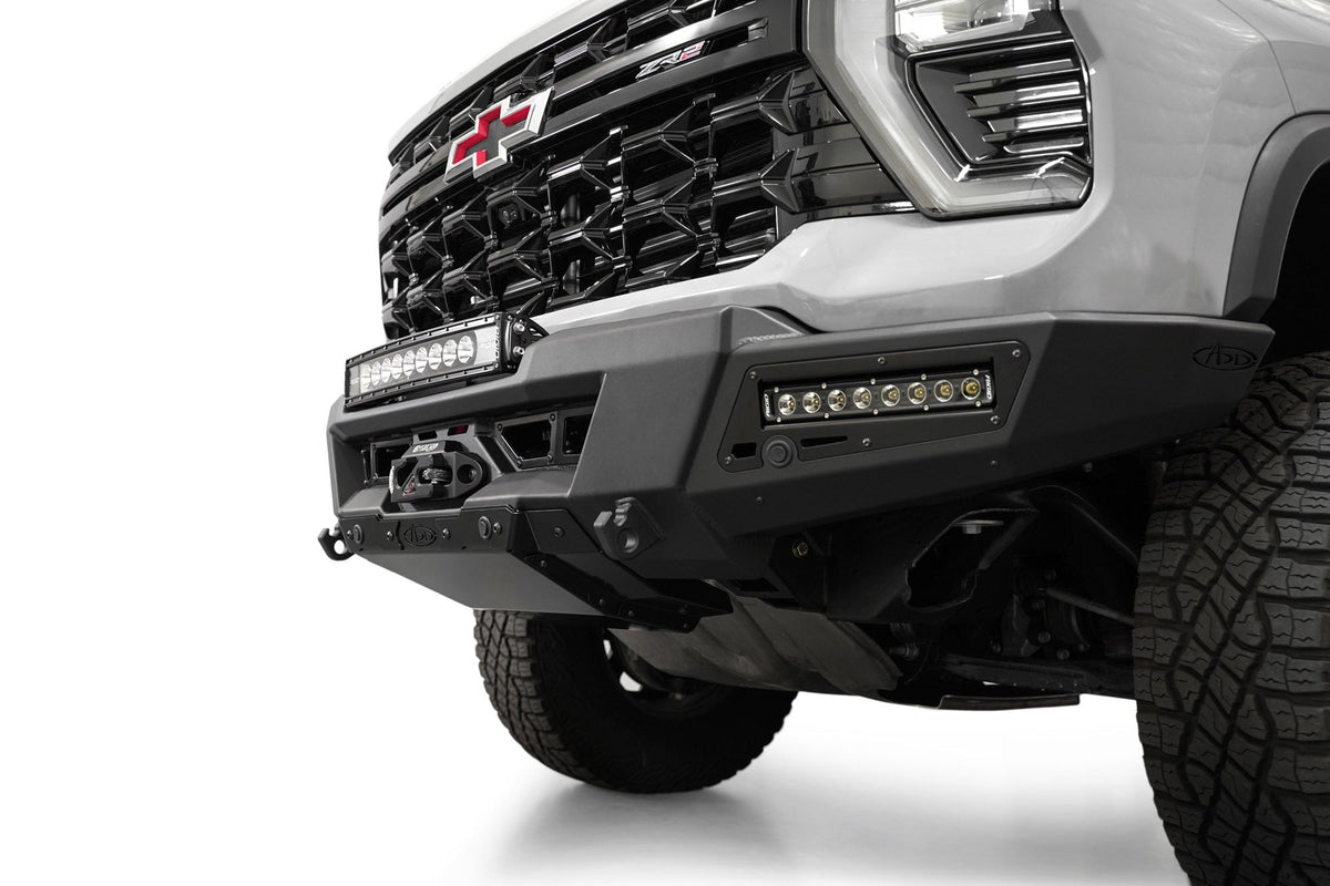 2024-2025 Chevrolet Silverado 2500 Phantom Front Bumper - Addictive Desert Designs F820335070103 - view 3