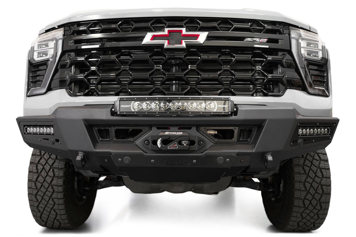 2024-2025 Chevrolet Silverado 2500 Phantom Front Bumper - Addictive Desert Designs F820335070103 - view 9