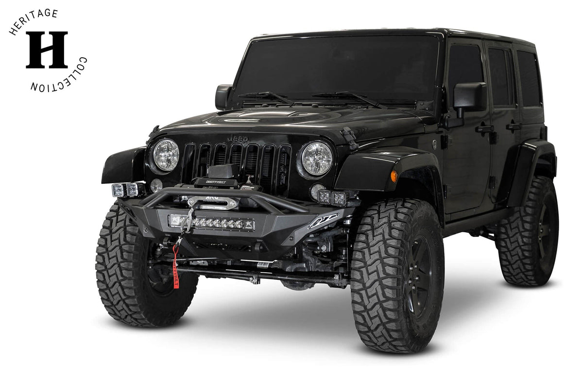 2007-2018 Jeep Wrangler JK Stealth Fighter Front Bumper - Addictive Desert Designs F951232080103