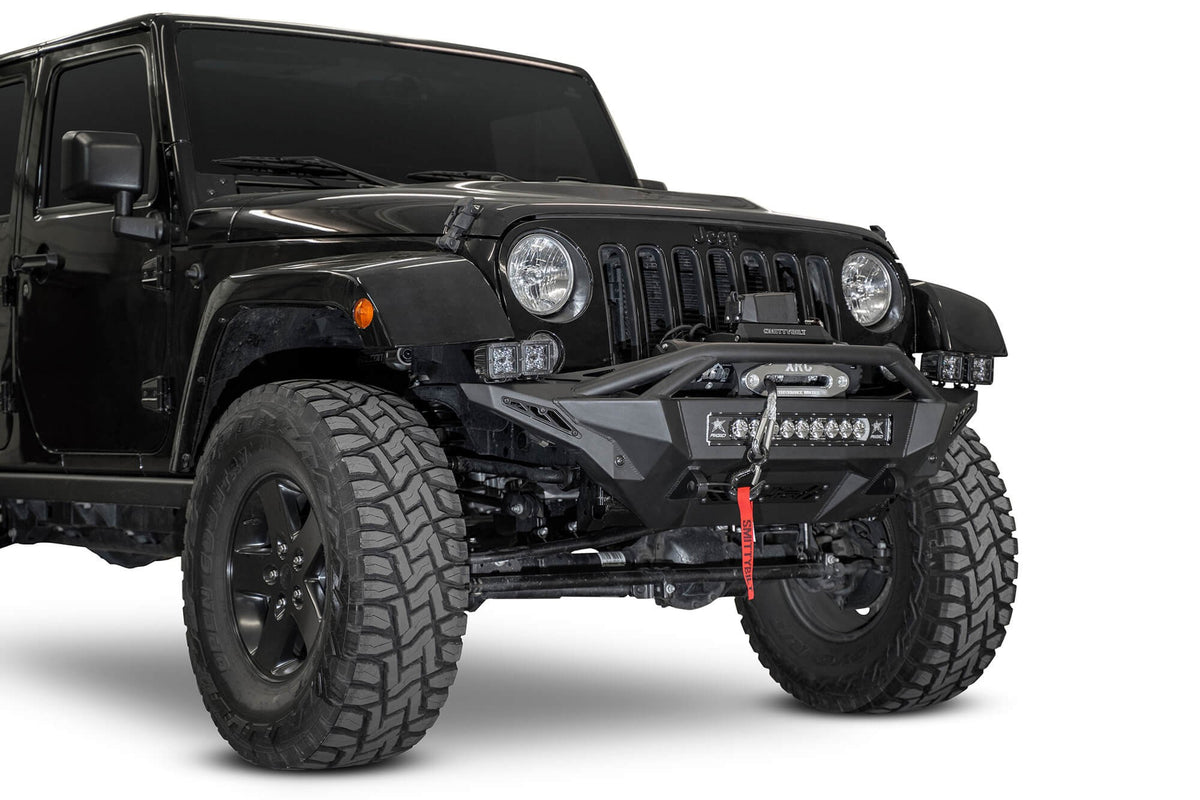 2007-2018 Jeep Wrangler JK Stealth Fighter Front Bumper - Addictive Desert Designs F951232080103 - view 2
