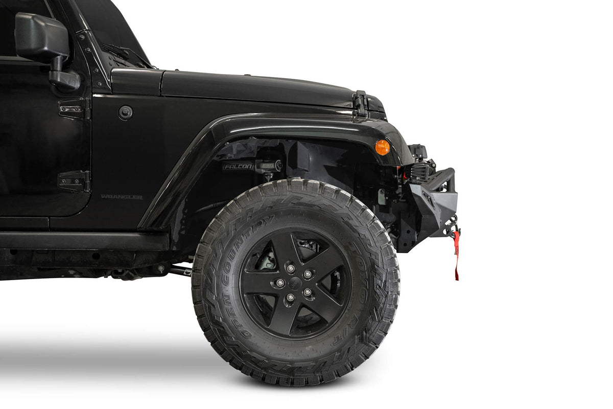 2007-2018 Jeep Wrangler JK Stealth Fighter Front Bumper - Addictive Desert Designs F951232080103 - view 4