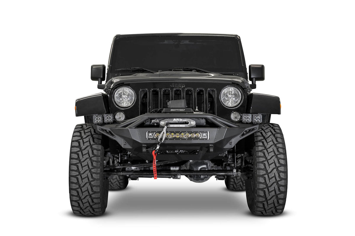 2007-2018 Jeep Wrangler JK Stealth Fighter Front Bumper - Addictive Desert Designs F951232080103 - view 5