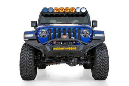 2018-2026 Jeep JL JLU JT Wrangler, Gladiator Stealth Fighter Full Width Front Bumper - Addictive Desert Designs F960292110103 - view 2