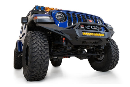 2018-2026 Jeep JL JLU JT Wrangler, Gladiator Stealth Fighter Full Width Front Bumper - Addictive Desert Designs F960292110103 - view 3
