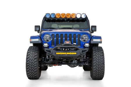 2018-2026 Jeep JL JLU JT Wrangler, Gladiator Rock Fighter Front Bumper - Addictive Desert Designs F964900010103 - view 2