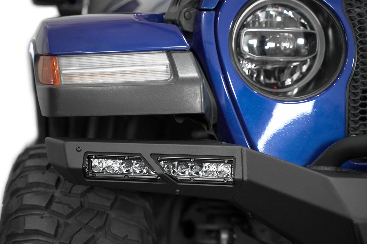 2018-2025 Jeep JL JLU JT Wrangler, Gladiator Phantom Front Bumper - Addictive Desert Designs F980335070103 - view 10