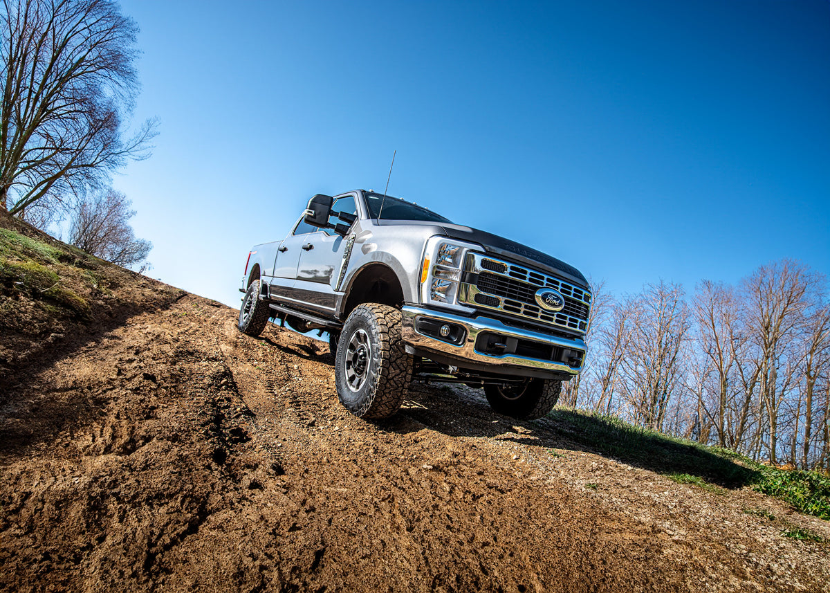 23-26 Ford F-250/F-350 Super Duty 4WD 5 Inch 4-Link Suspension Lift Kit, 3 Inch Rear, Block, Diesel - Fox 2.5 Performance...