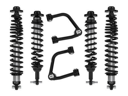 21-23 Bronco Non-Sasquatch 3-4 Inch Lift Stage 3 Suspension System Tubular UCA Heavy Rate Rear Spring Icon Vehicle Dynamics