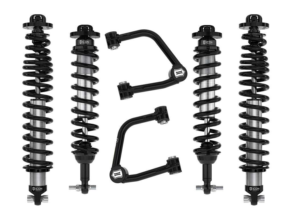 2021-2023 Bronco Sasquatch 2-3 Inch Lift Stage 3 Suspension System Tubular UCA Heavy Rate Rear Spring Icon Vehicle Dynamics