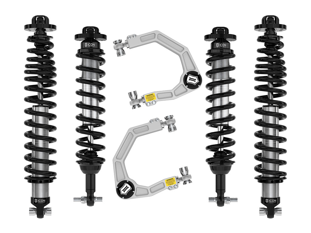 2021-2023 Ford Bronco Sasquatch 2-3 Inch Lift Stage 3 Suspension System Billet Heavy Rate Rear Spring Icon Vehicle Dynamics
