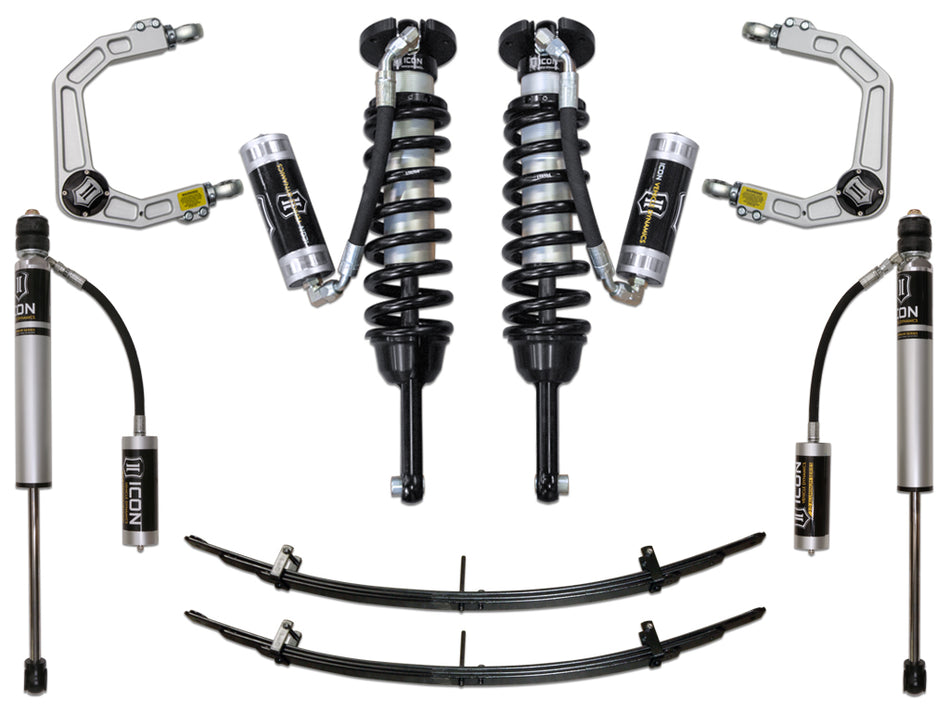 2005-2015 Toyota Tacoma 0-3.5 Inch Lift/2016-2023 Tacoma 0-2.75 Inch Lift Stage 4 Suspension System Billet UCA Icon Vehicle Dynamics