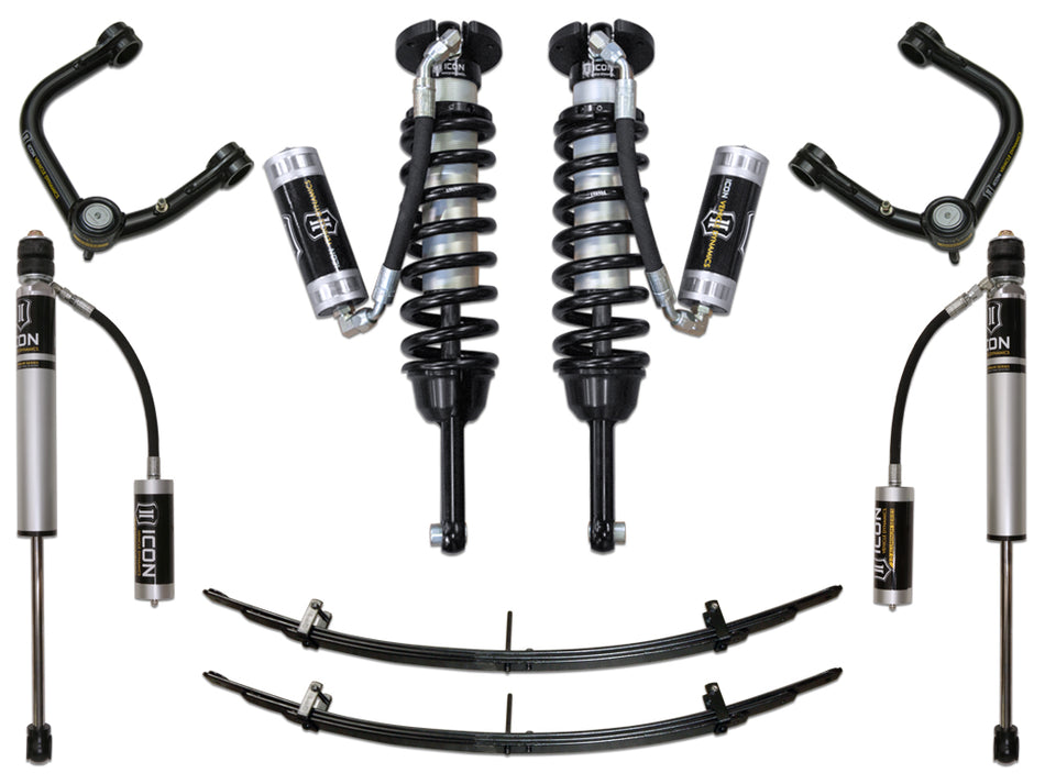 2005-2015 Toyota Tacoma 0-3.5 Inch Lift/2016-2023 Tacoma 0-2.75 Inch Lift Stage 4 Suspension System Tubular UCA Icon Vehicle Dynamics