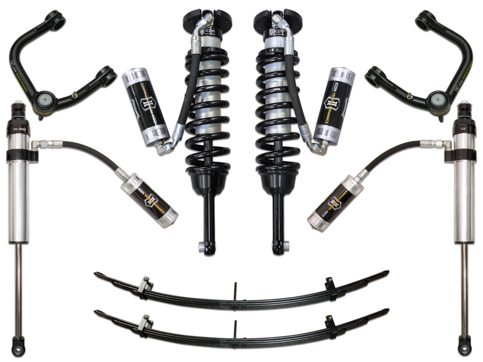 2005-2015 Toyota Tacoma 0-3.5 Inch Lift/2016-2023 Tacoma 0-2.75 Inch Lift Stage 5 Suspension System Tubular UCA Icon Vehicle Dynamics