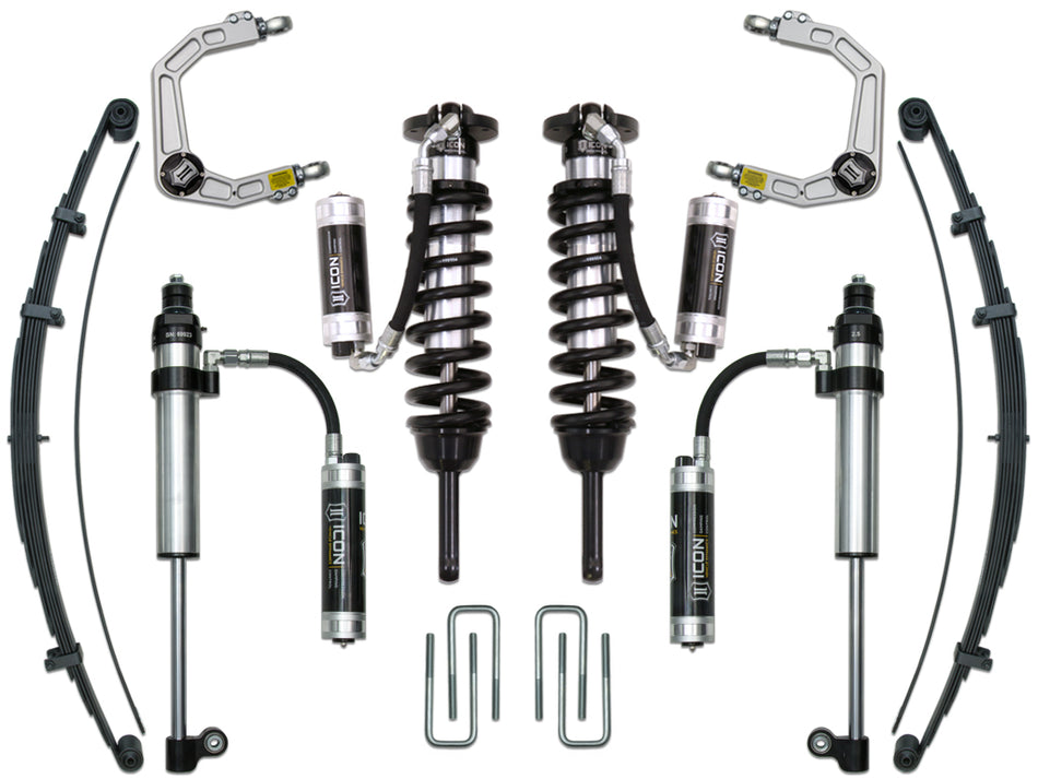 2005-2015 Toyota Tacoma 0-3.5 Inch Lift/2016-2023 Tacoma 0-2.75 Inch Lift Stage 9 Suspension System Billet UCA Icon Vehicle Dynamics