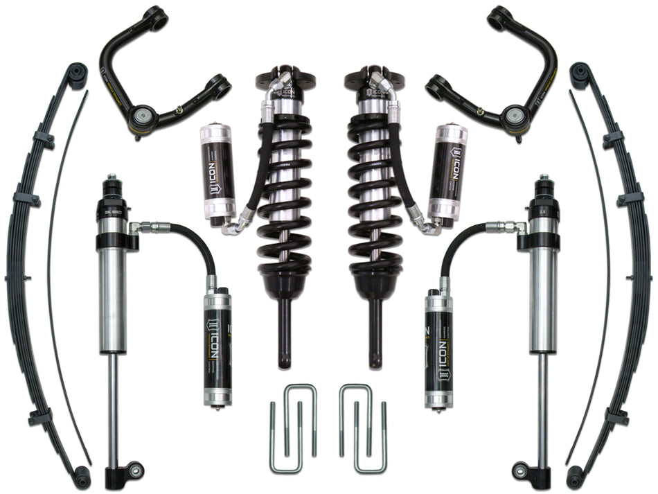 2005-2015 Toyota Tacoma 0-3.5 Inch Lift/2016-2023 Tacoma 0-2.75 Inch Lift Stage 9 Suspension System Tubular UCA Icon Vehicle Dynamics