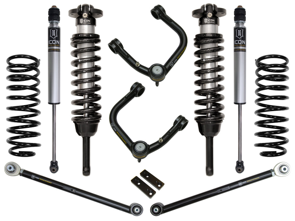 03-09 4Runner FJ Cruiser 0-3.5 Inch Stage 3 Suspension System W Tubular UCA Icon Vehicle Dynamics