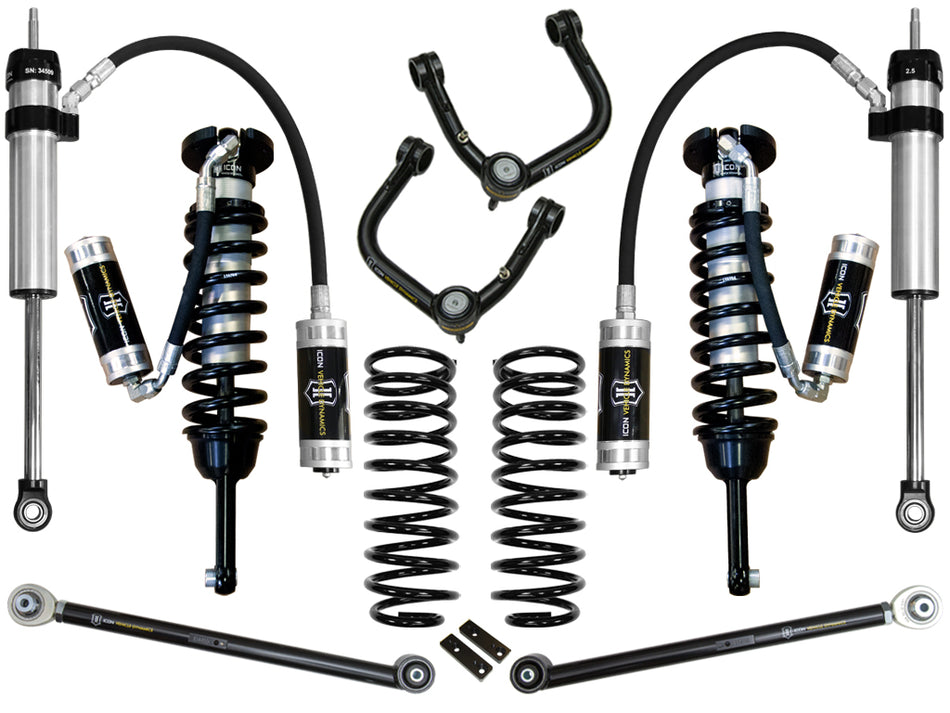 2010-2024 Toyota 4Runner/2010-2014 Toyota FJ Cruiser 0-3.5 Inch Lift Stage 5 Suspension System Tubular UCA Icon Vehicle Dynamics