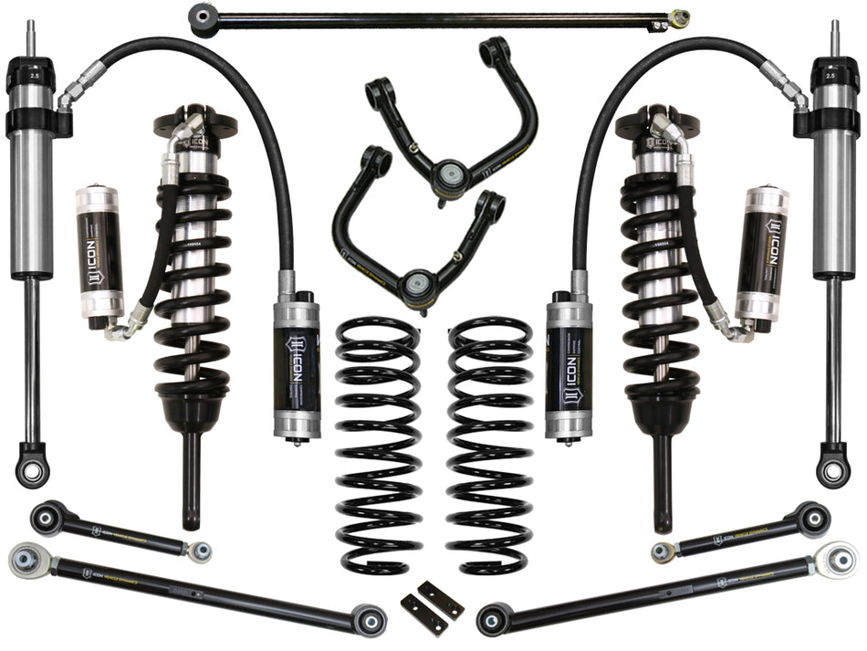 2010-2024 Toyota 4Runner/2010-2014 Toyota FJ Cruiser 0-3.5 Inch Lift Stage 7 Suspension System Tubular UCA Icon Vehicle Dynamics