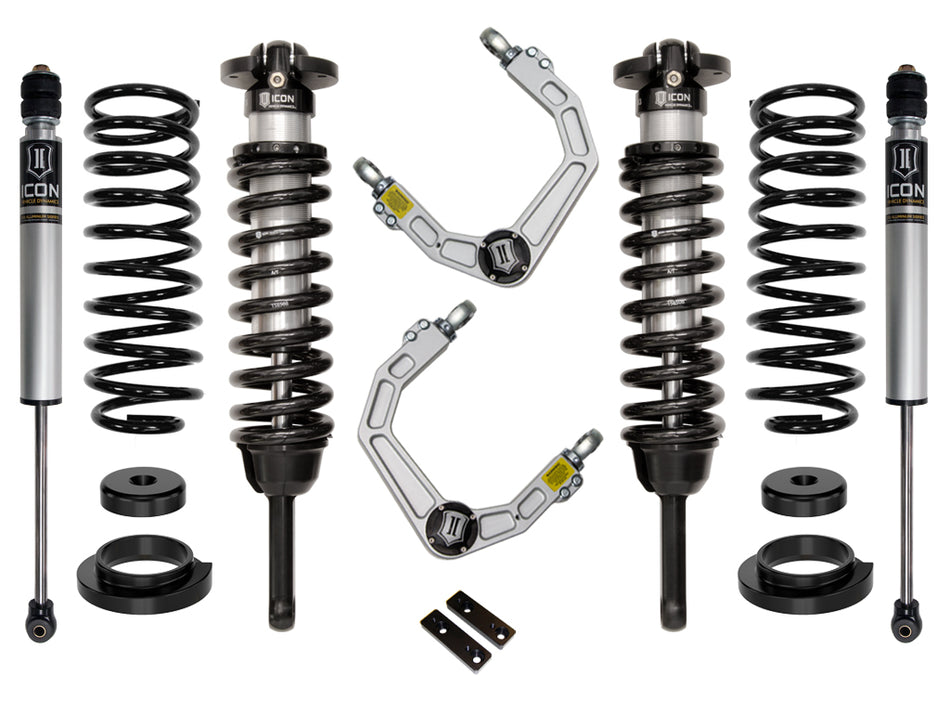 03-09 GX470 0-3.5 Inch Stage 2 Suspension System W Billet UCA Icon Vehicle Dynamics