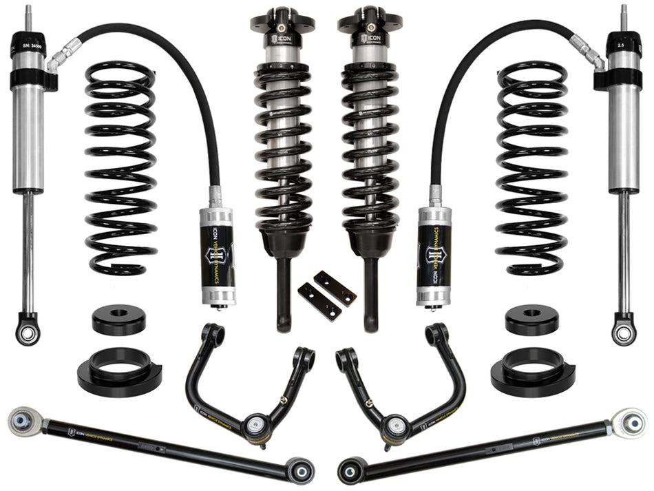 03-09 GX470 0-3.5 Inch Stage 4 Suspension System W Tubular UCA Icon Vehicle Dynamics
