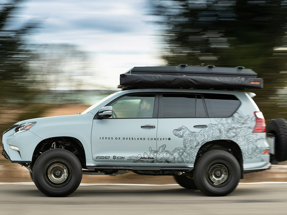 10-Up GX460 0-3.5 Inch Stage 5 Suspension System W Billet UCA Icon Vehicle Dynamics