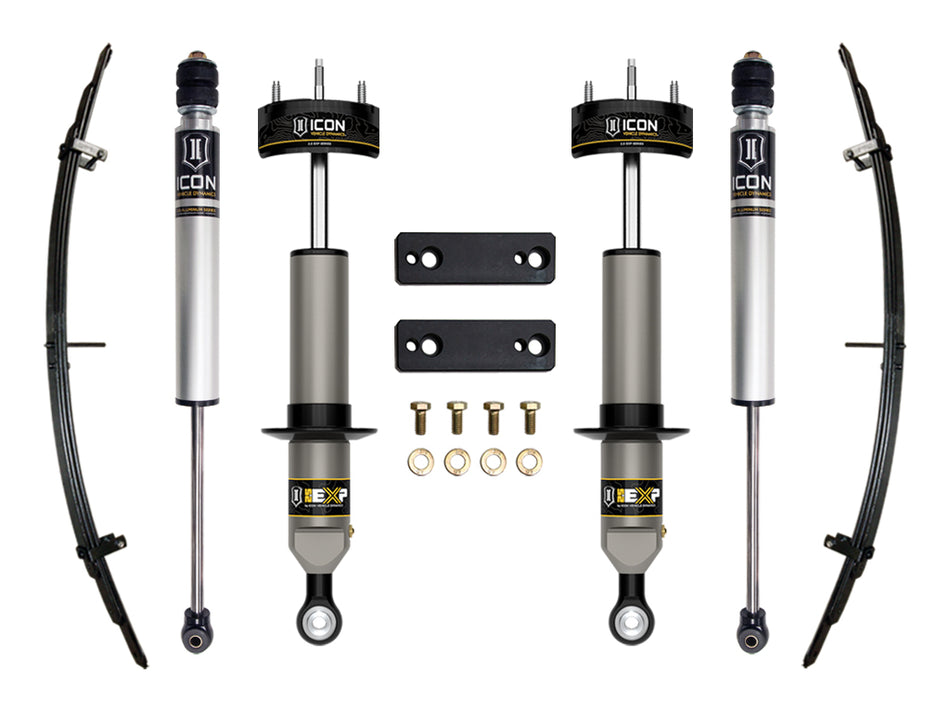 2005-2023 Toyota Tacoma 0-2 Inch Lift Stage 2 Exp Suspension System Icon Vehicle Dynamics