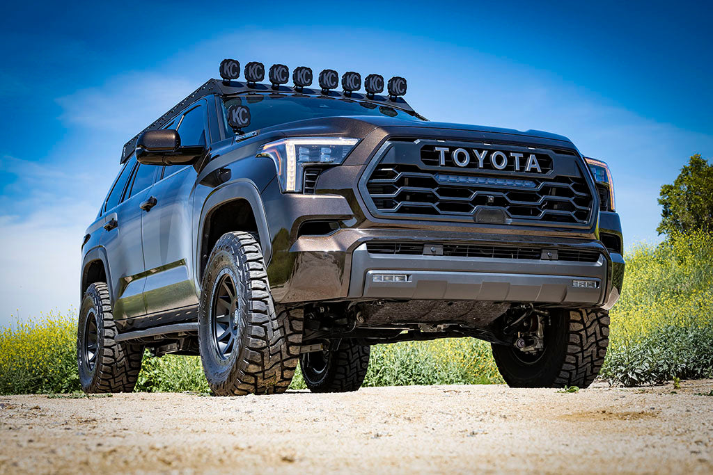 2023-2025 Toyota Sequoia 0-2.13 Inch Lift Stage 2 Suspension System Billet UCA Icon Vehicle Dynamics