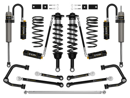 2023-2025 Toyota Sequoia 3-4.5 Inch Lift Stage 10 Suspension System Tubular CDCV Icon Vehicle Dynamics