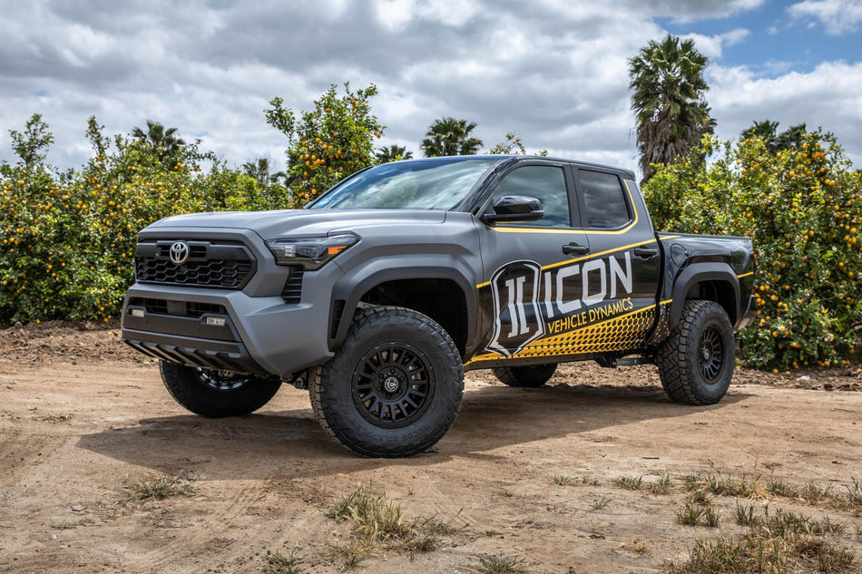 2024-2025 Toyota Tacoma 1.25-3 Inch Lift Stage 2 Suspension System Billet Icon Vehicle Dynamics