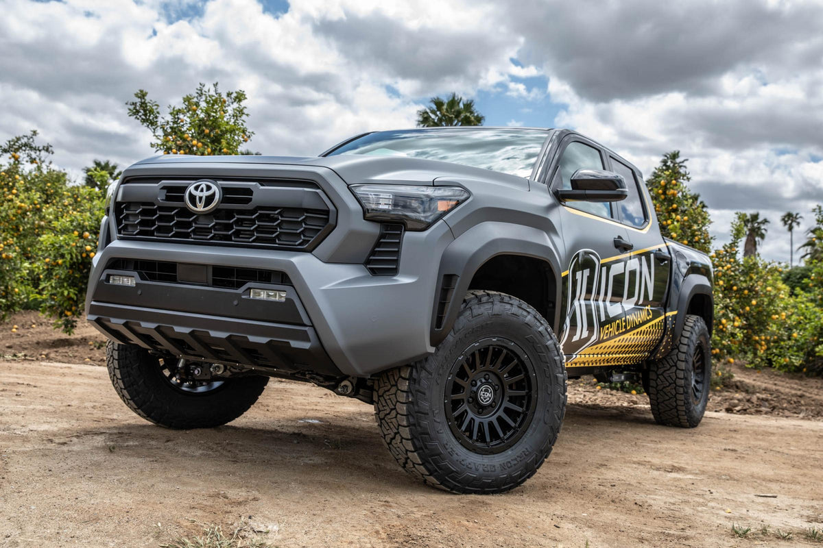 2024-2025 Toyota Tacoma 1.25-3 Inch Lift Stage 3 Suspension System Tubular Triple Rate Rear Springs Icon Vehicle Dynamics