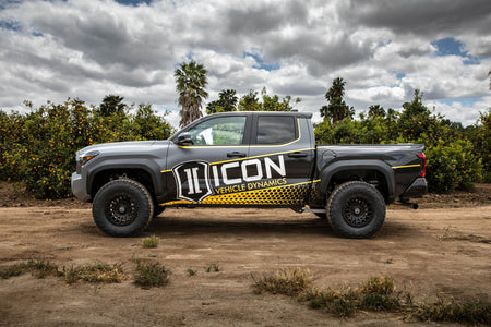 2024-2025 Toyota Tacoma 1.25-3 Inch Lift Stage 3 Suspension System Tubular Triple Rate Rear Springs Icon Vehicle Dynamics