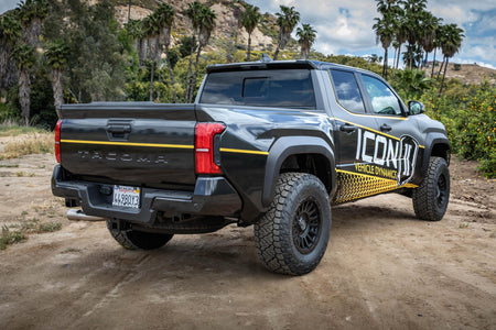 2024-2025 Toyota Tacoma 1.25-3 Inch Lift Stage 3 Suspension System Tubular Triple Rate Rear Springs Icon Vehicle Dynamics