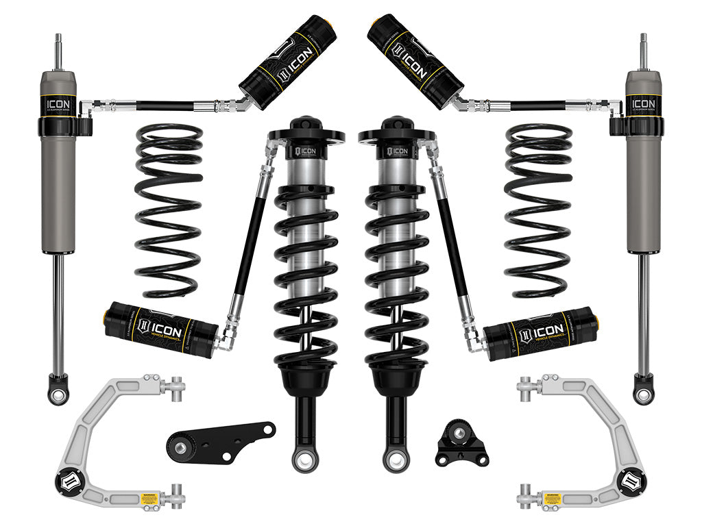 2024-2025 Toyota Land Cruiser 250 Series 1.25-3 Inch Lift Stage 5 Suspension System Billet Icon Vehicle Dynamics