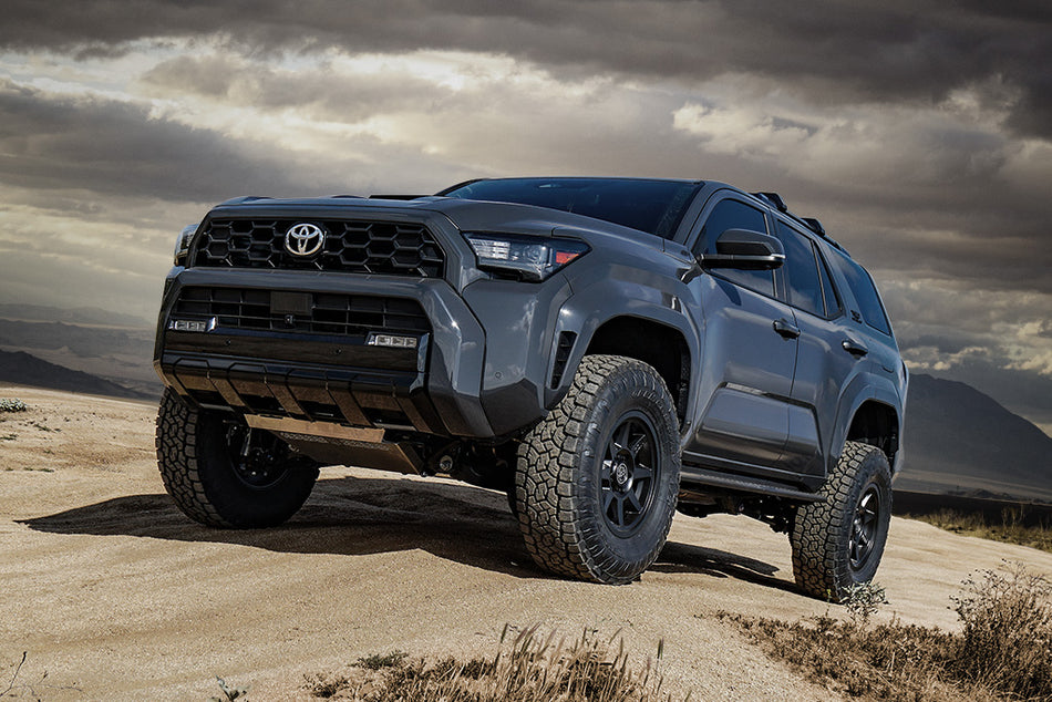 2025 Toyota 4Runner 4WD 1.25-3 Inch Lift Stage 2 Suspension System Tubular Icon Vehicle Dynamics